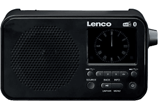 LENCO DAB+ radio Bluetooth Zwart (PDR-035BK)