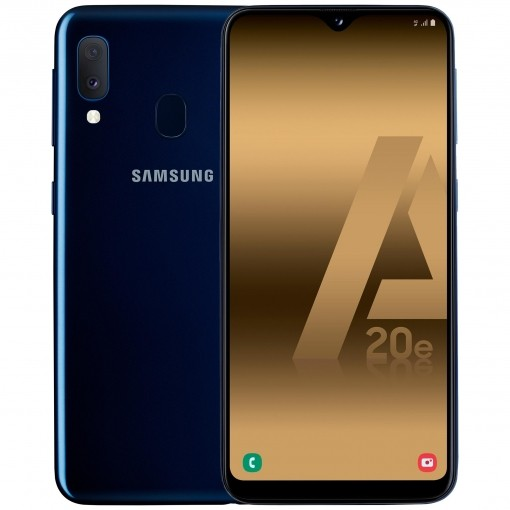 Móvil - Samsung Galaxy A20e, Azul, 32 GB, 3 GB RAM, 5.8" HD+, Exynos 7884B, 3000 mAh, Android