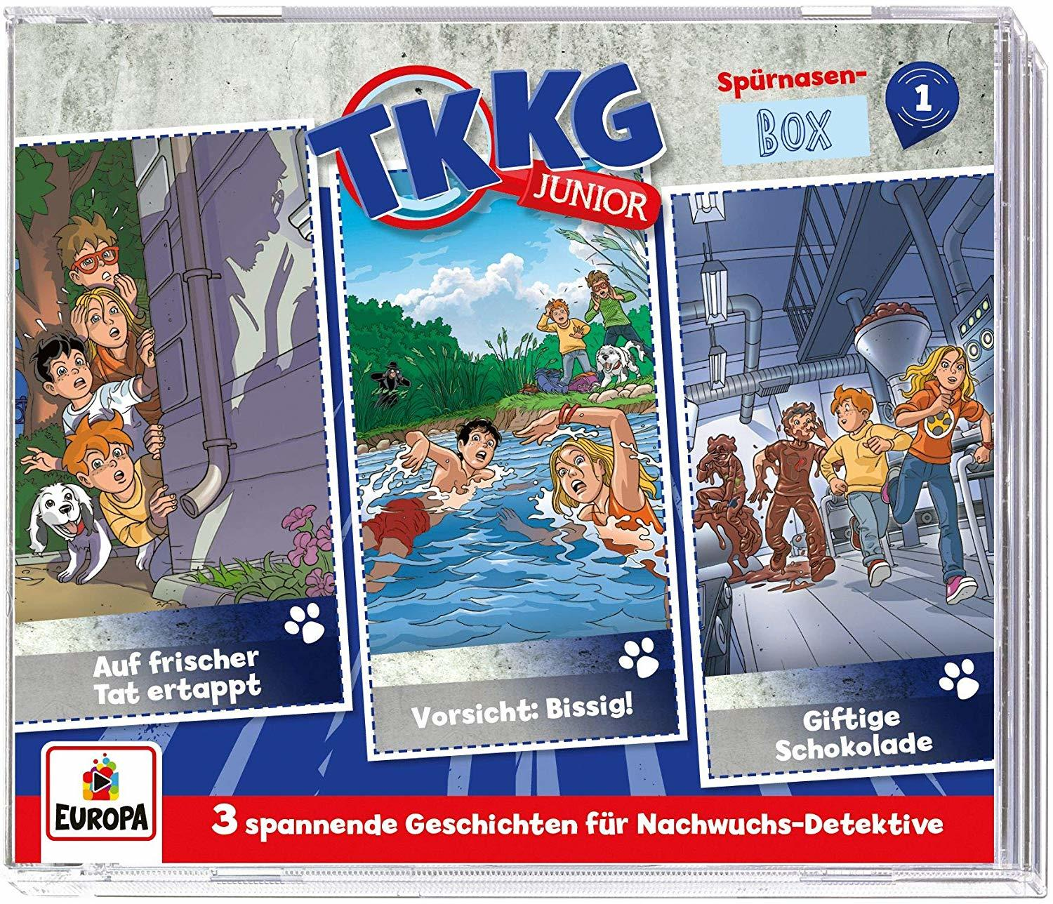 Tkkg Junior - 001/3er-Box (Folgen 1,2,3)  - (CD)