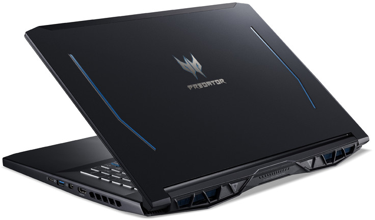 ACER Gaming Notebook Predator Helios 300 PH317-53-75C2, schwarz/blau (NH.Q5QEG.012) Gaming Notebook, 17,3 Zoll, Full-HD, Intel® Core™ i7 Prozessor 9750H
(12 MB Cache, bis zu 4.50 GHz), 16 GB, 1 TB SSD