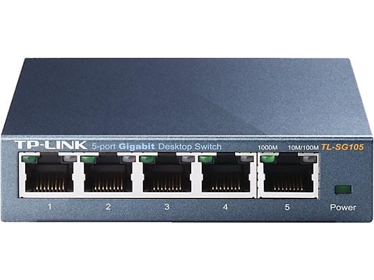 TP-LINK TL-SG105 - Switch (Blu)