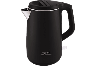 TEFAL Safe to touch - Wasserkocher (1.5 l, Schwarz)