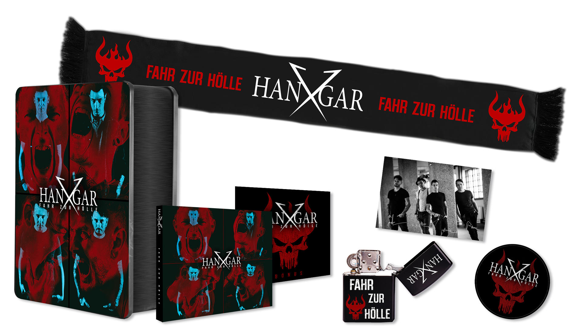 Hangar X - Fahr zur Hölle (Limited Boxset)  - (CD)