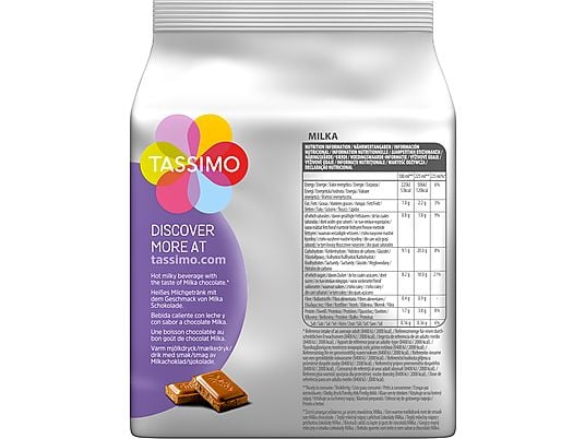 TASSIMO Kaffeekapsel Choco Milka (8 Stück, Kompatibles System: Tassimo)