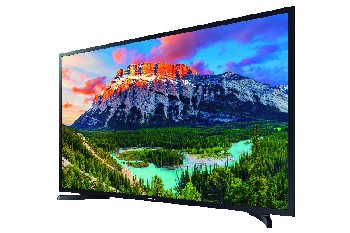 TV LED 32" - Samsung UE32N5305AKXXC, FHD, Smart TV, Diseño Semi Slim, Negro