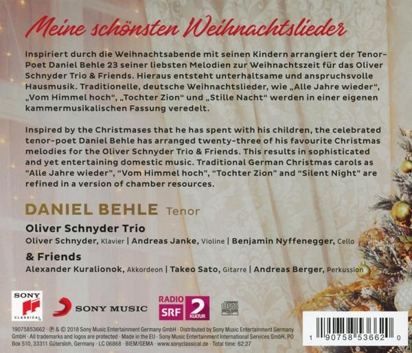 Daniel Behle - Meine schönsten Weihnachtslieder  - (CD)