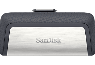 SANDISK Dual 256 GB USB-C Zwart
