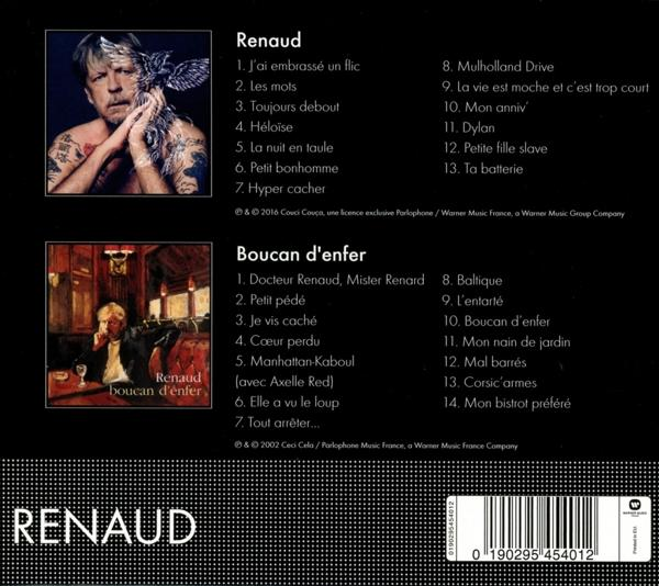 Renaud - Coffret 2CD (Renaud/Boucan d'enfer)  - (CD)