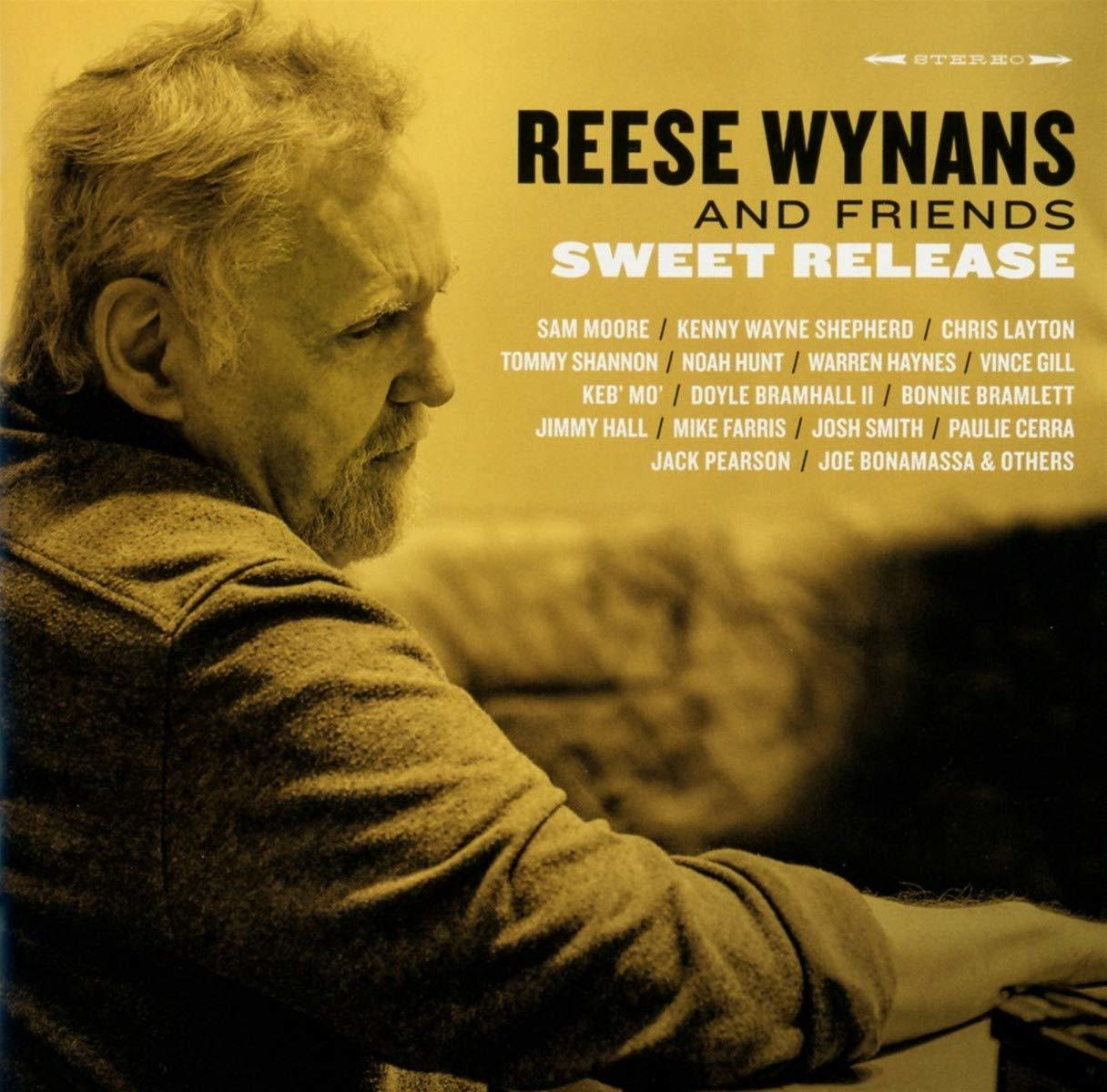 Album borító egy férfival egy kabátban. Szöveg: Reese Wynans And Friends, Sweet Release.