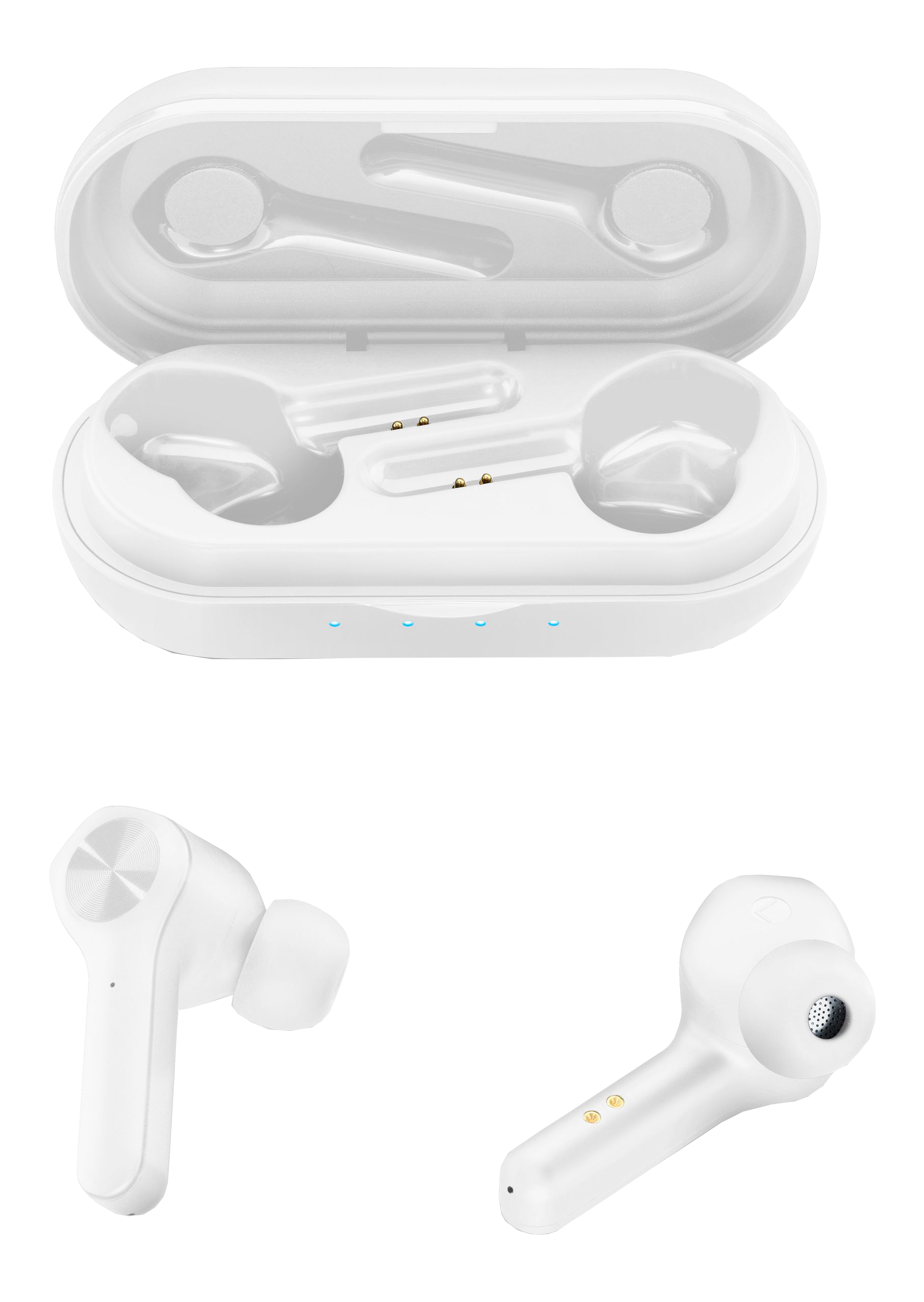 CELLULAR LINE Elusion - Auricolari True Wireless (In-ear, Bianco)