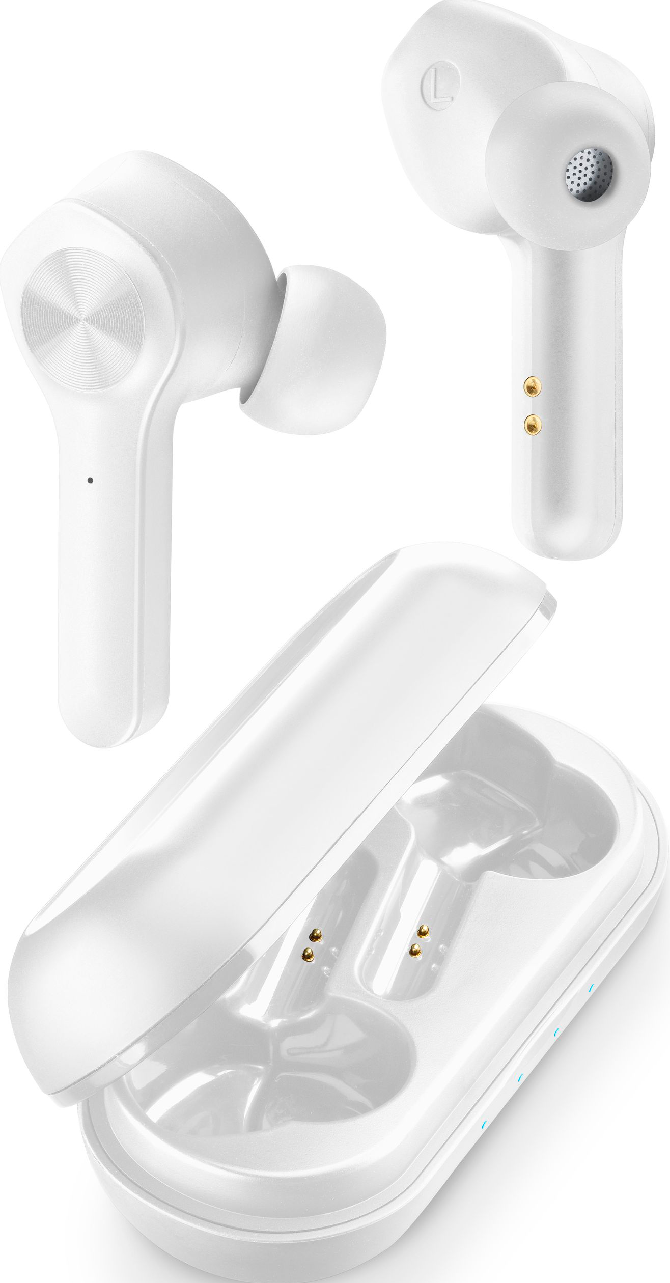 CELLULAR LINE Elusion - Auricolari True Wireless (In-ear, Bianco)