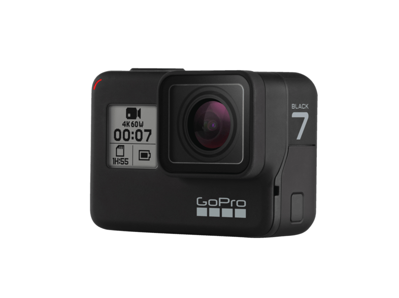 GOPRO HERO7 Black Holiday Bundle Action Cam , WLAN, Touchscreen