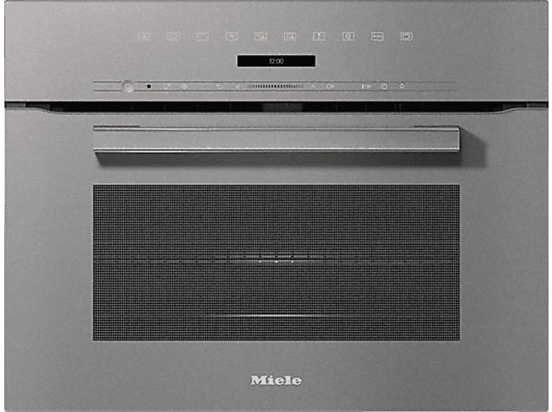 Miele H 7240 BM Kompakt-Backofen mit Mikrowellenfunktion (43 l, Graphitgrau, 595 mm breit)