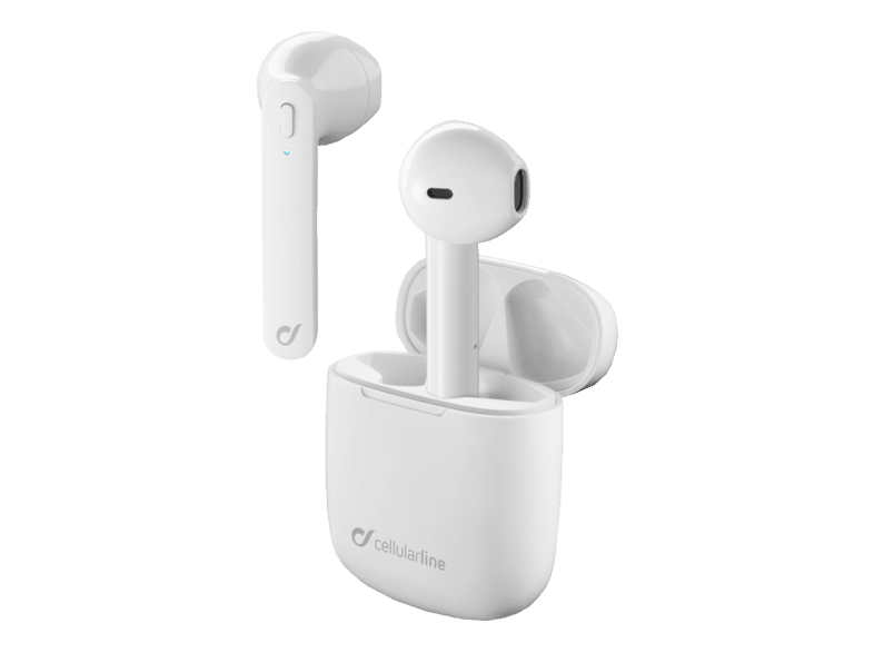 cellular line aries white bluetooth headset