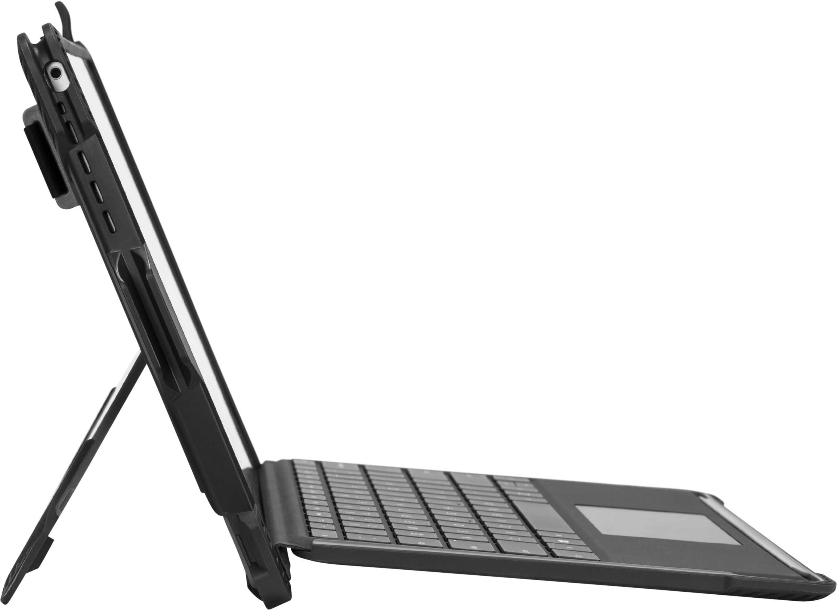 TARGUS THD495GL Safeport Tablethülle Full Cover für Microsoft Surface™ Polycarbonat, Thermoplastisches Polyurethan, Schwarz