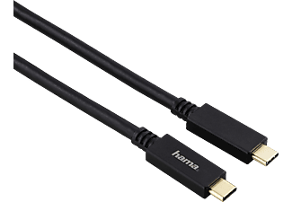 HAMA USB-C-kabel Zwart 1m