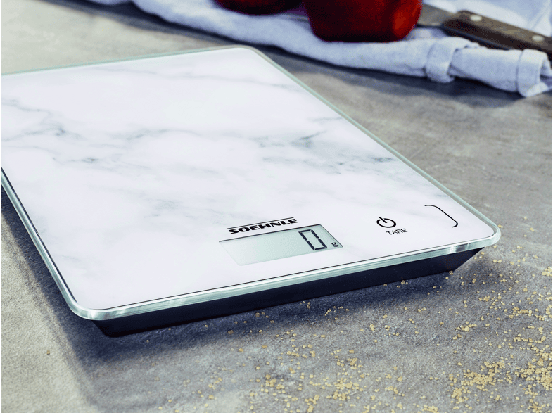 Soehnle 61516 Compact 300 Marble Page Küchenwaage (Max. Tragkraft: 5 kg) — Foto 3 von 4