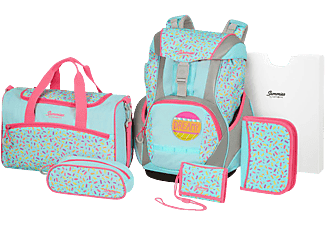 SAMSONITE Sammies Ergofit Set 2.0 - Happy Rainbow - Sac à Dos Scolaire set (Multicouleur)