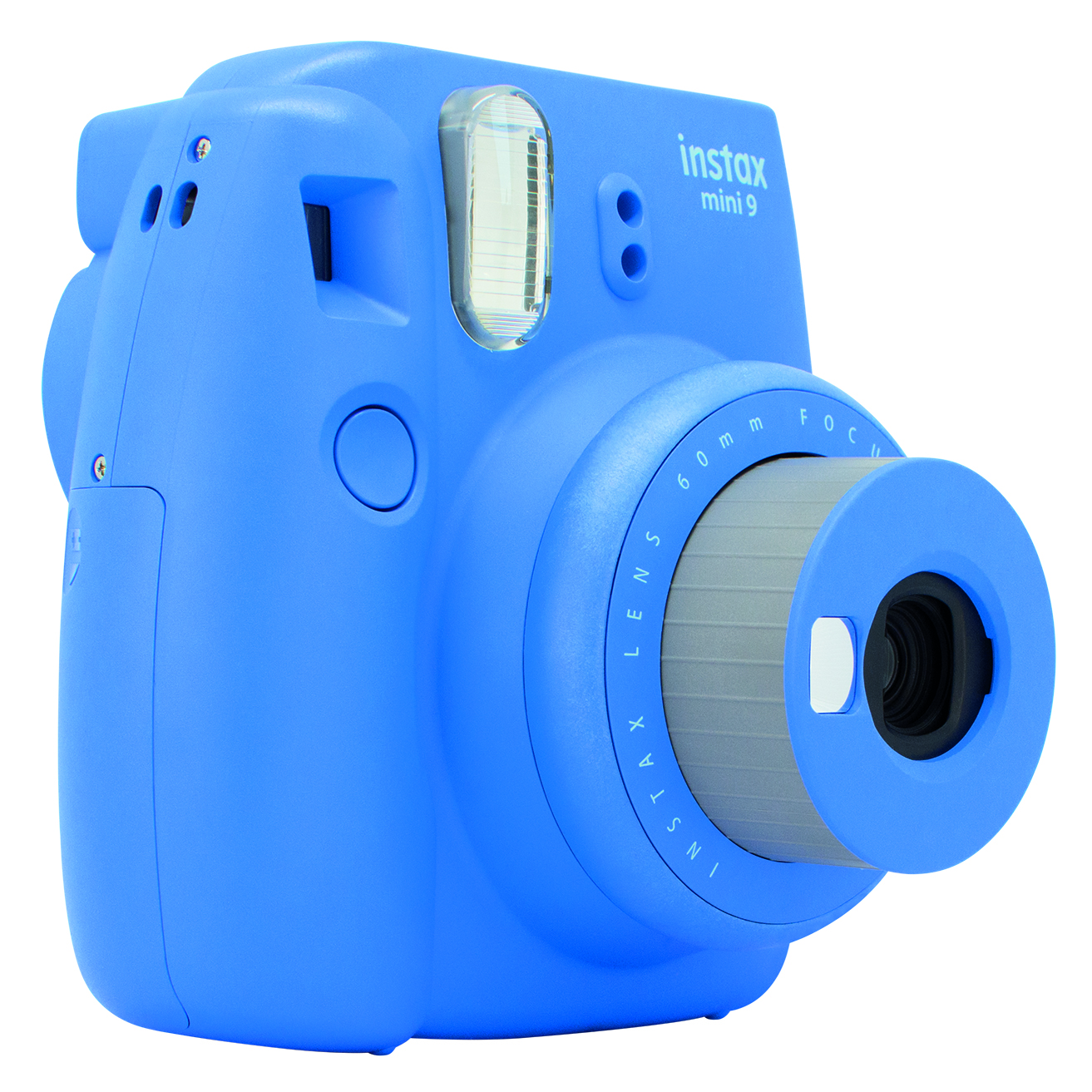 FUJIFILM Instax Mini 9 + Case + Film Sofortbildkamera, Cobalt Blue