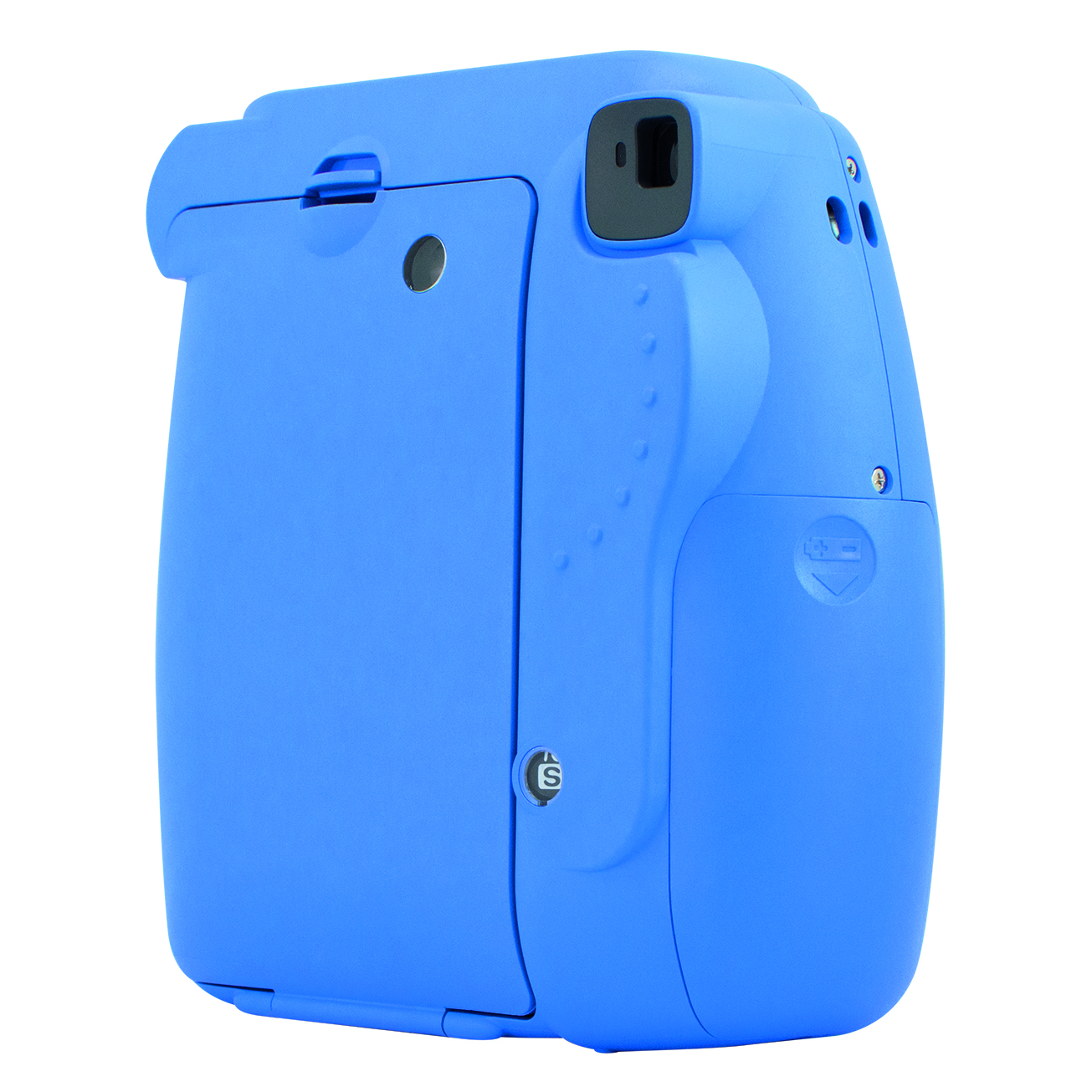 FUJIFILM Instax Mini 9 + Case + Film Sofortbildkamera, Cobalt Blue