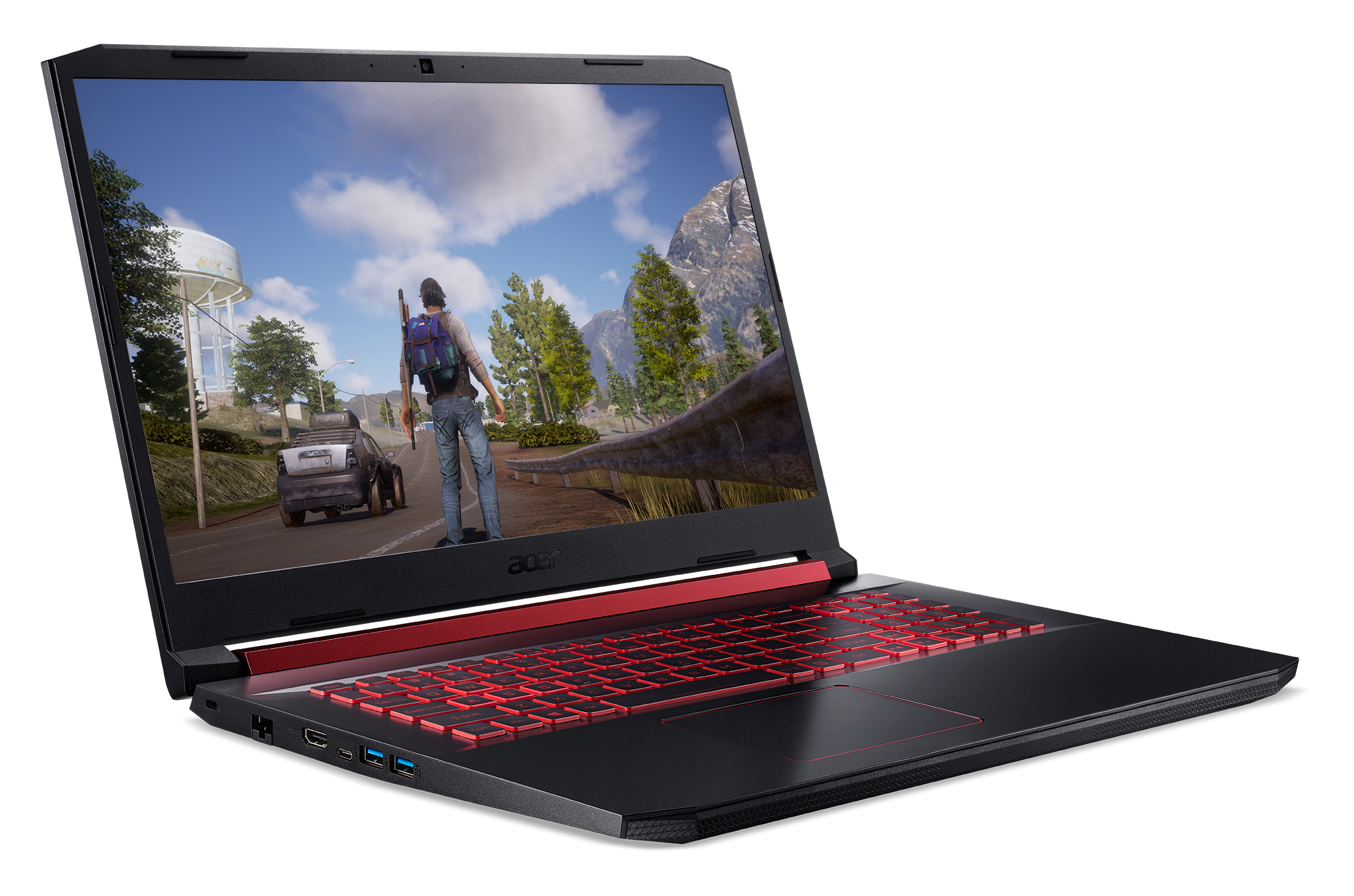 Portátil gaming - Acer Nitro 5, 17.3", Intel® Core™ i7-9750H, 8GB, 512GB, GTX1650 4, Sin sistema operativo