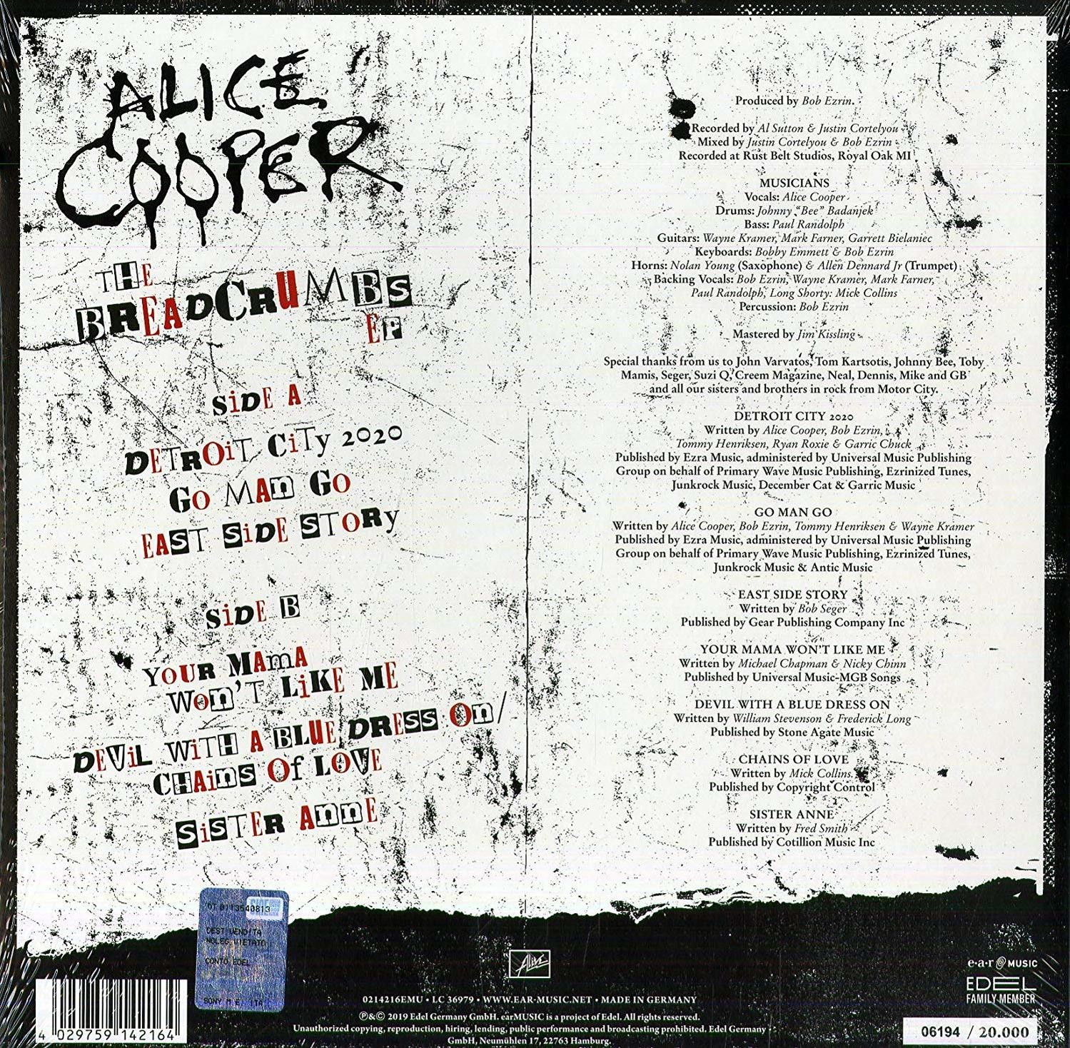 Alice Cooper - Breadcrumbs  - (Vinyl)