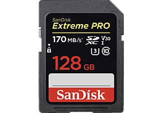SANDISK Extreme Pro SDXC-geheugenkaart 128 GB