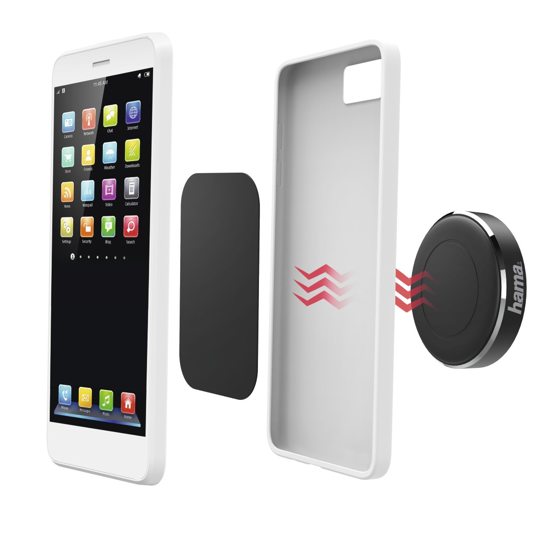 HAMA Magnetische Smartphonehouder