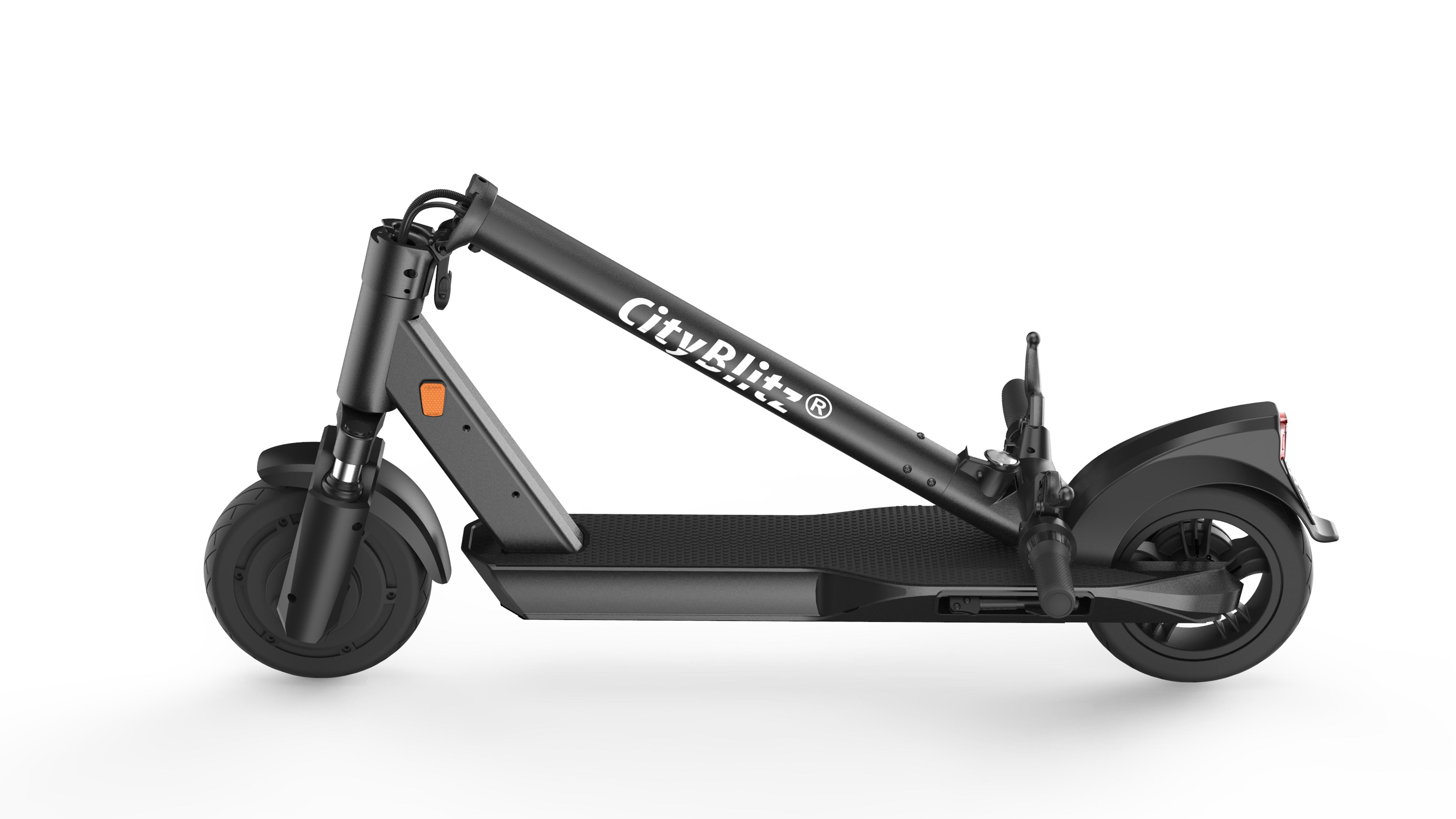 CITY BLITZ CB076SZ BEAST E-Scooter (10 Zoll, Schwarz)
