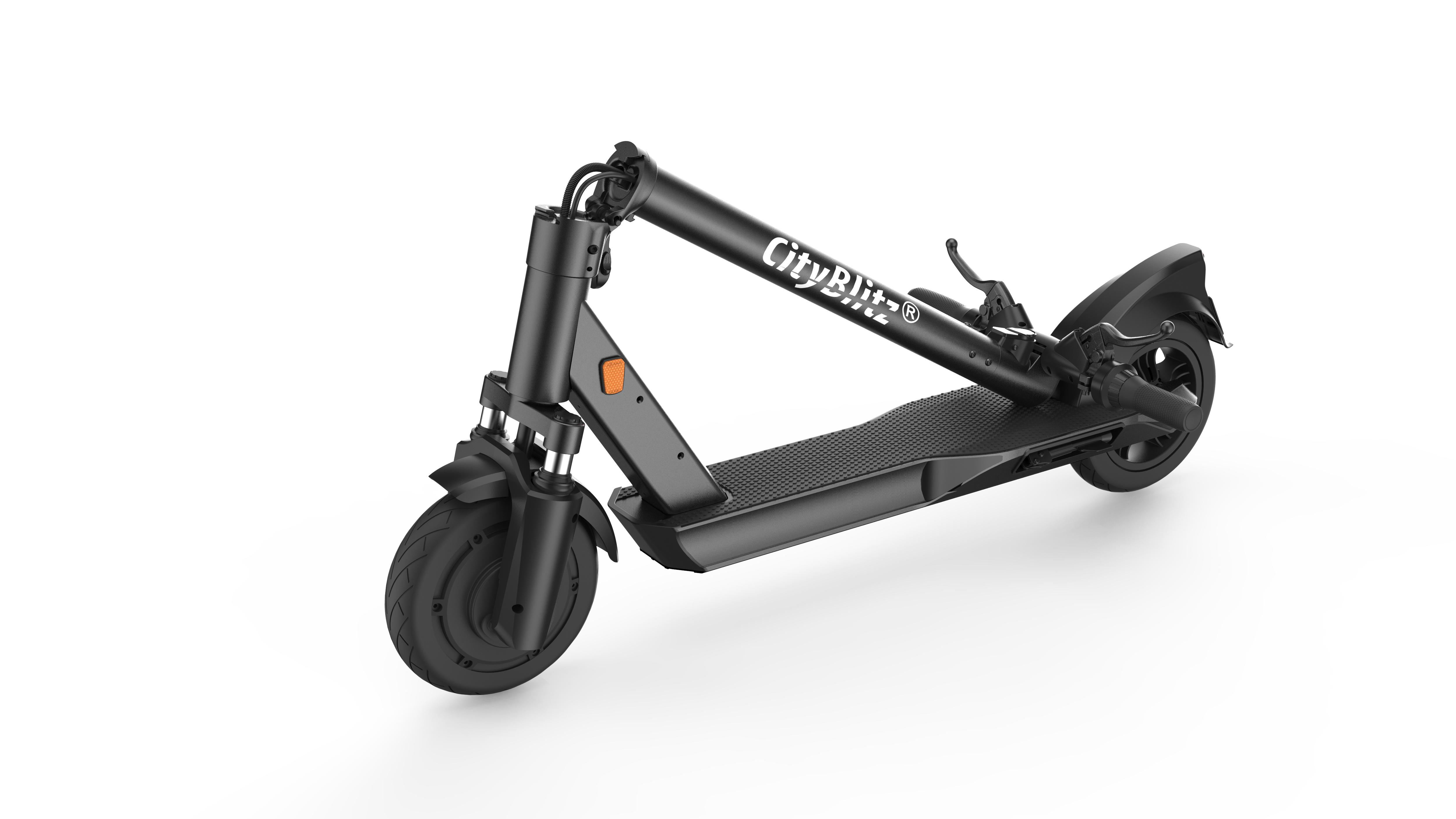 CITY BLITZ CB076SZ BEAST E-Scooter (10 Zoll, Schwarz)