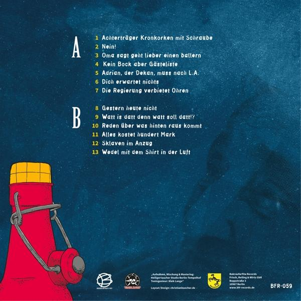 Blinker Links - achtertr?ger kronkorken mit schraube (+download)  - (Vinyl)
