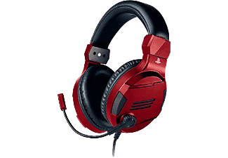 BIG BEN PS4 V3 - Casque de jeu (Rouge/Noir)