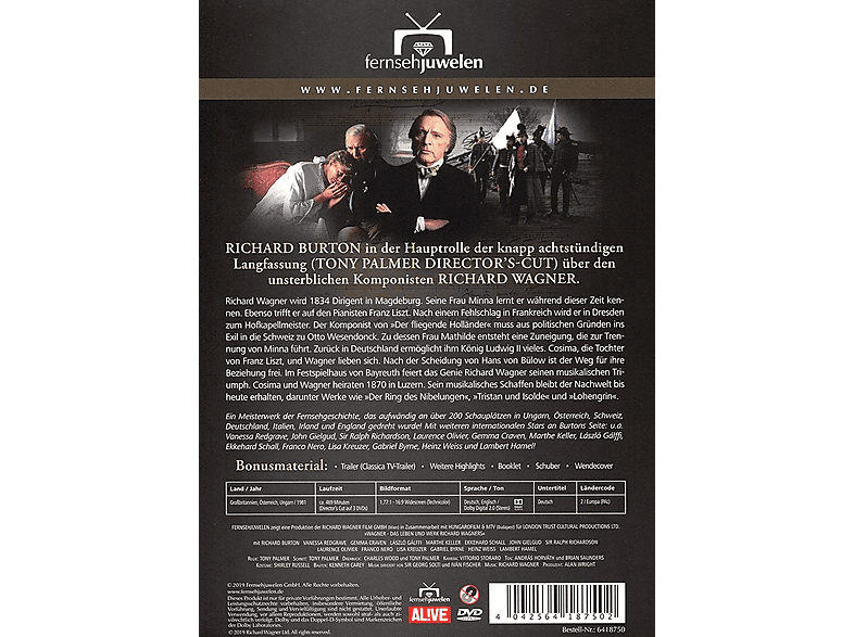 Thumbnail - Wagner-Das Leben und Werk Richard DVD