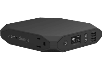 OMNICHARGE Omni Pro 20+ Bundle - Powerbank (Schwarz)