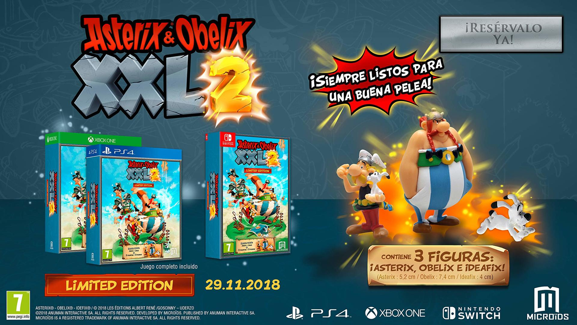 PS4 Asterix Y Obelix Xxl 2: Limited Edition
