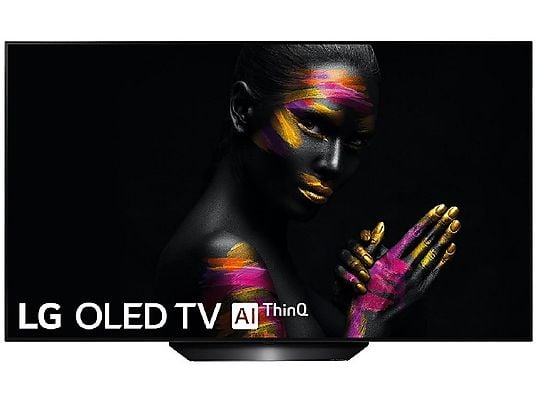 TV OLED 65" - LG 65B9PLA, UHD 4K HDR, webOS Smart TV 4.5, Inteligencia artificial ThingQ, Dolby Atmos, Negro