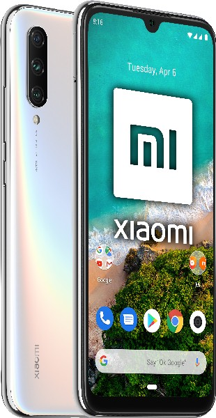 Móvil - Xiaomi Mi A3, Blanco, 64 GB, 4 GB RAM, 6.08", Snapdragon TM665, Android