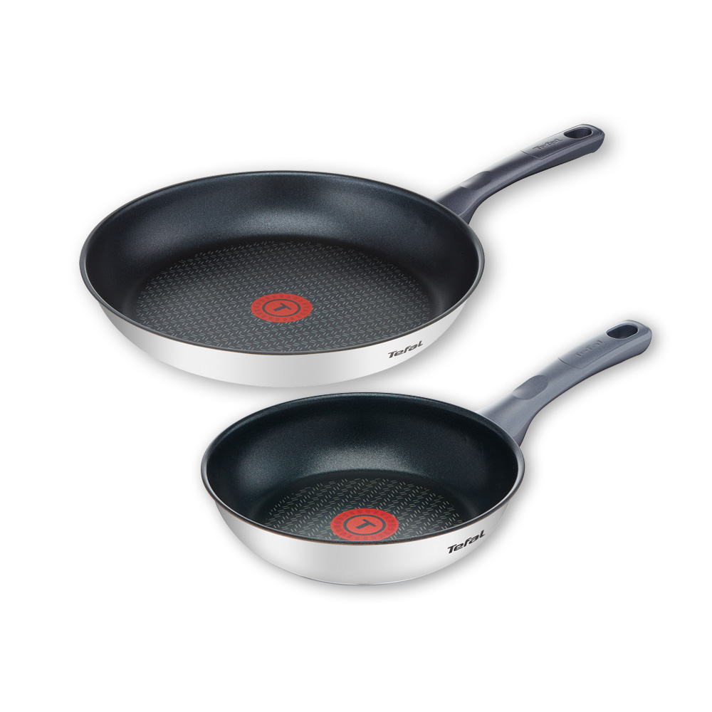 Tefal Daily Cook baja de 26 cm con revestimiento resistente duradero seguro thermosignal mango antiquemaduras apta para todo tipo cocinas sin pfoa plomo ni cadmio 26cm titanium estufa acero inoxidable dailycook ø las fuentes calor