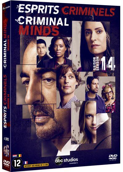 Criminal Minds DVD-hoes met gezichten van meerdere acteurs.