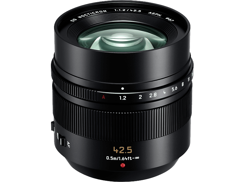 PANASONIC Standaardlens Leica DG Nocticron 42.5mm F1.2 ASPH. Power O.I.S. (H-NS043E)