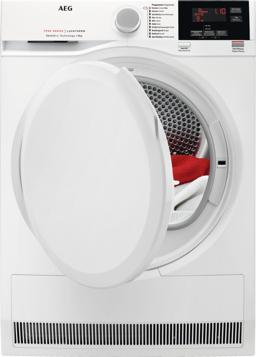 AEG Séchoir pompe à chaleur SensiDry Serie 7000 A++ (T7DBP84G)