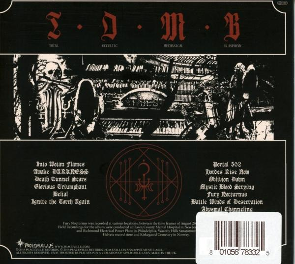 T.O.M.B. - FURY NOCTURNUS -DIGI-  - (CD)