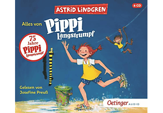 Astrid Lindgren - Alles von Pippi Langstrumpf  - (CD)