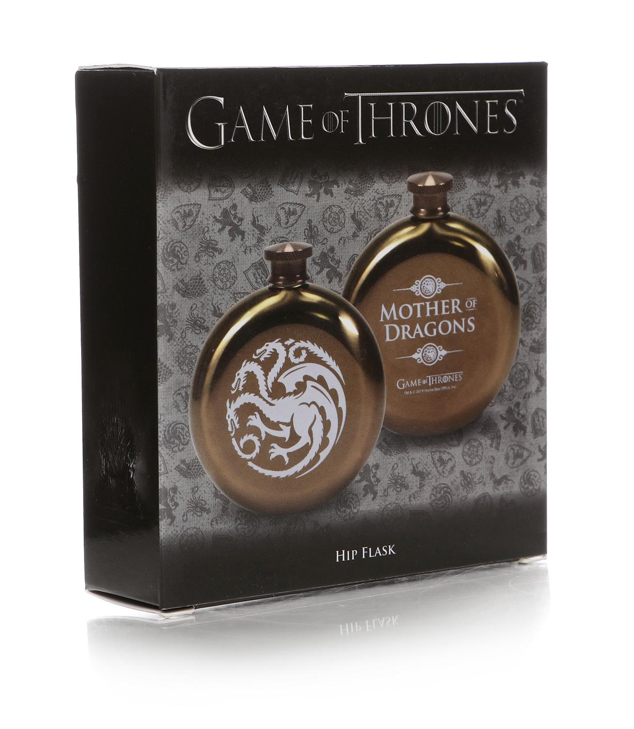 HALF MOON BAY Game of Thrones Flachmann Mother of Dragons Flachmann 