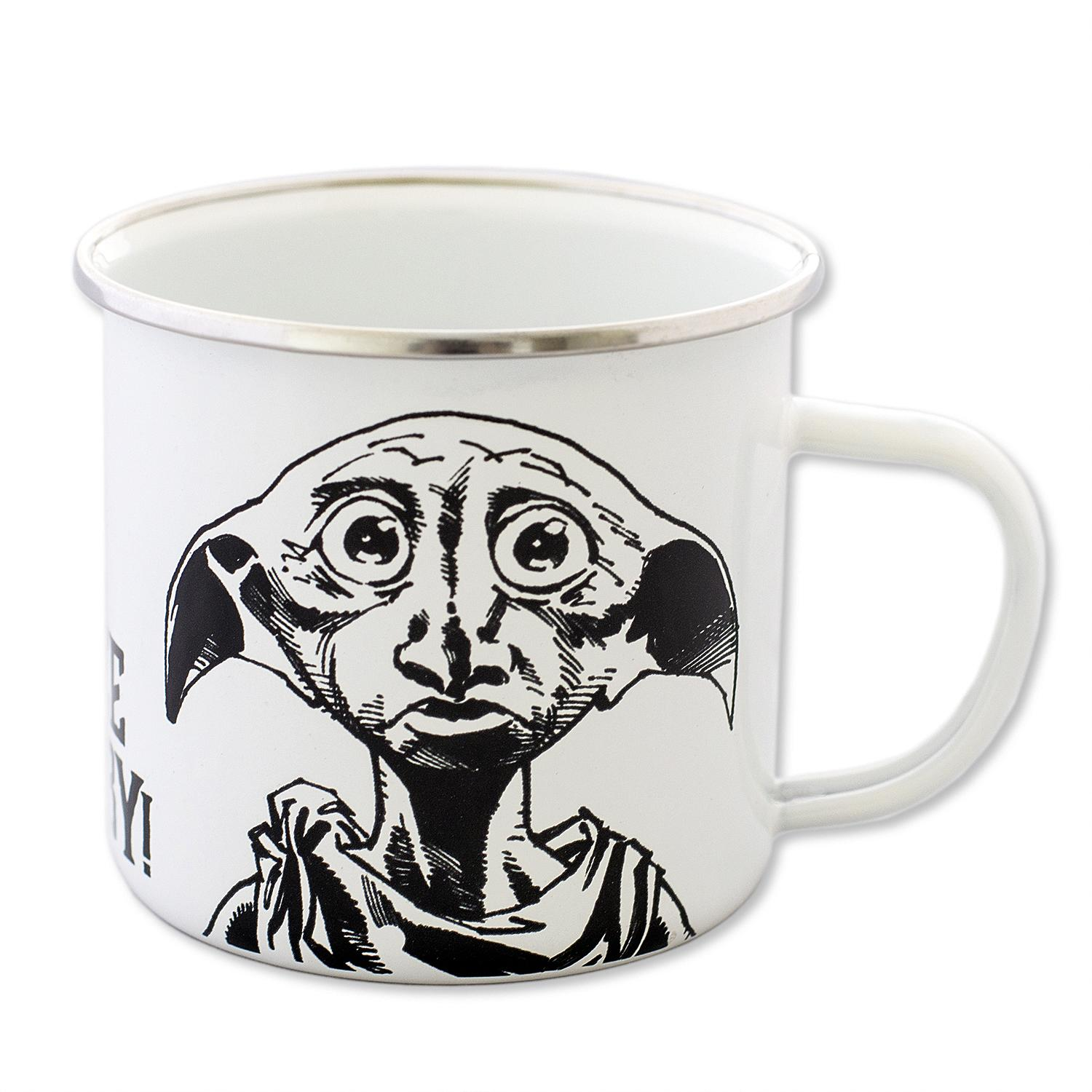 HALF MOON BAY Harry Potter Tasse Dobby Emaille Tasse Tasse