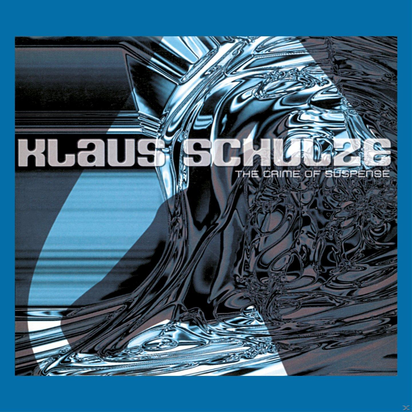 Albumcover: Abstrakte metallische Formen in Blau und Silber mit dem Titel Klaus Schulze.