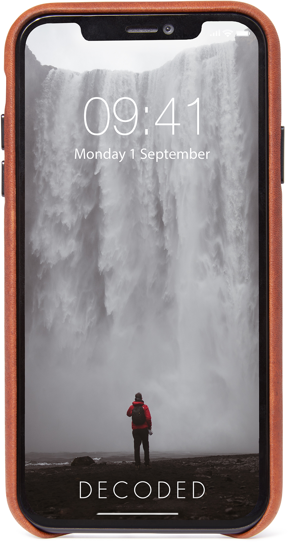 Decoded Leren Backcover Iphone 11 Pro Max Bruin