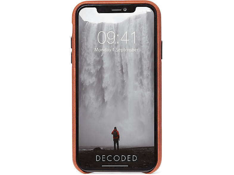 Decoded Leren Backcover Iphone 11 Pro Max Bruin