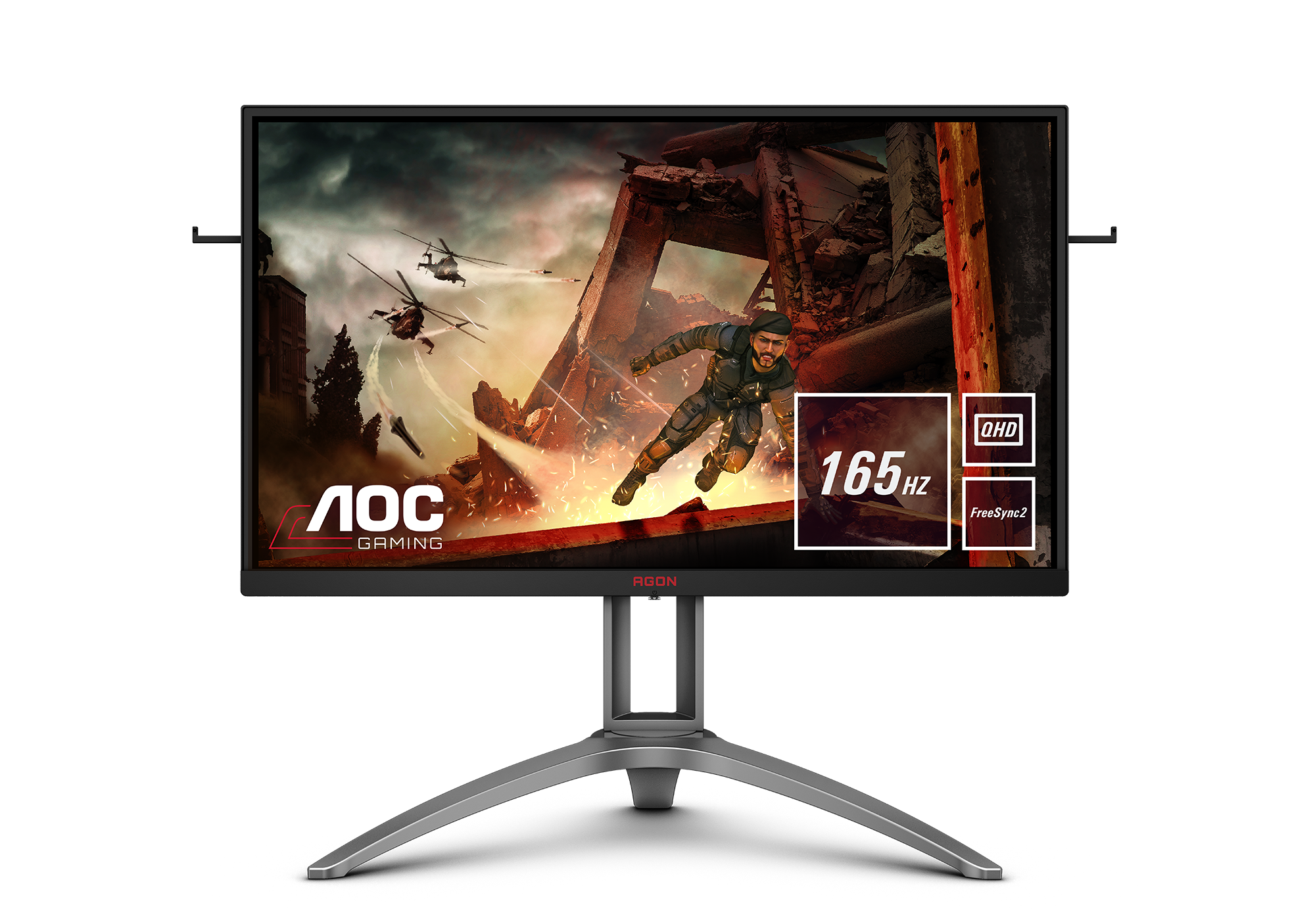AOC AG273QX 27 Zoll  QHD  Gaming Monitor  1 ms Reaktionszeit  