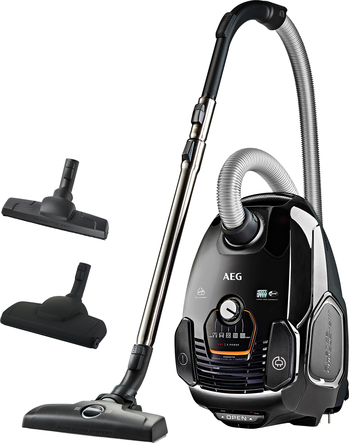 AEG VX7-2-EB-L Zwart